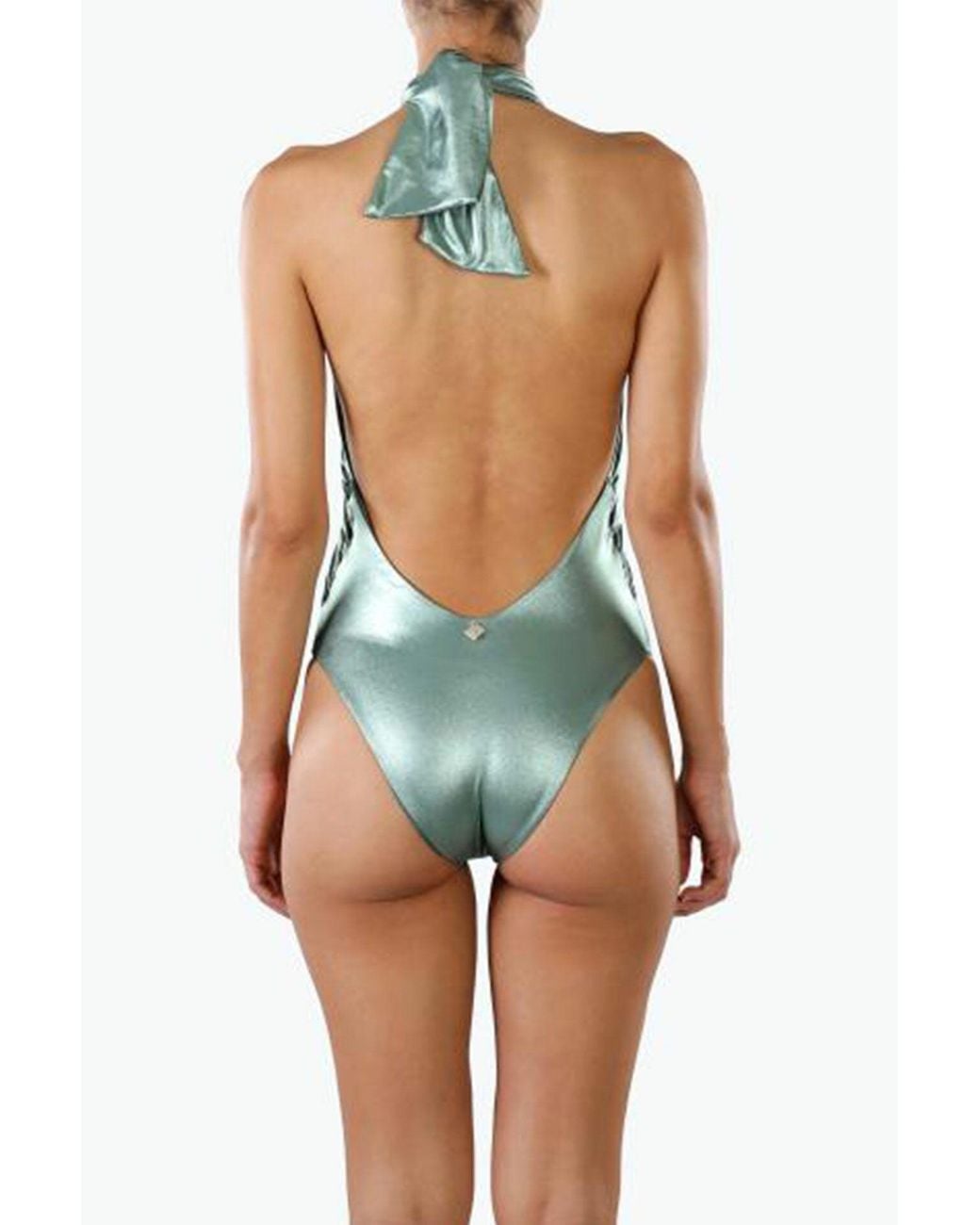 Room 24 Green Carol One Piece Metallic Mint