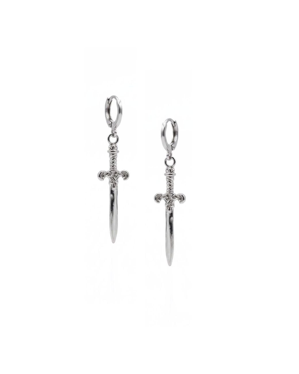 Jaredjamin Metallic Macbeth Dangle Earrings