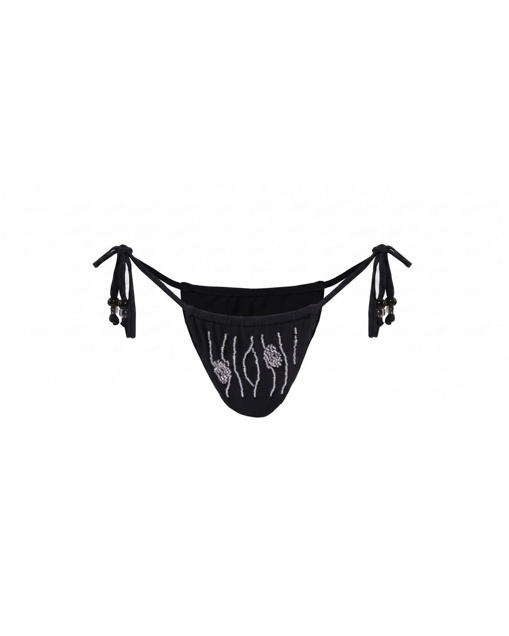 Raw Potential Black Alana Bikini Bottoms