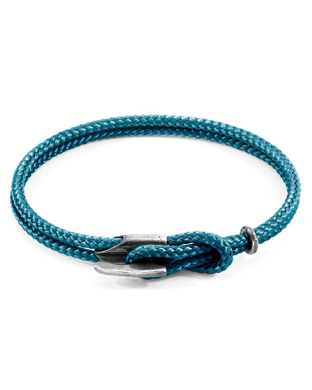 Anchor and Crew Blue Ocean Padstow & Rope Bracelet for men
