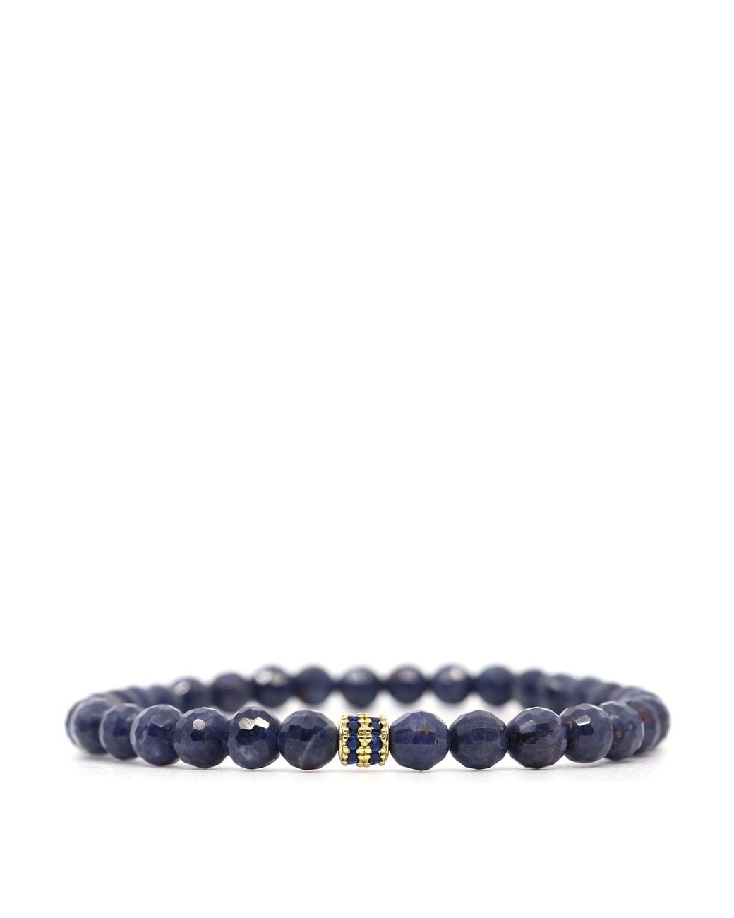 Shar Oke Blue Sapphire & Cubic Zirconia Bracelet