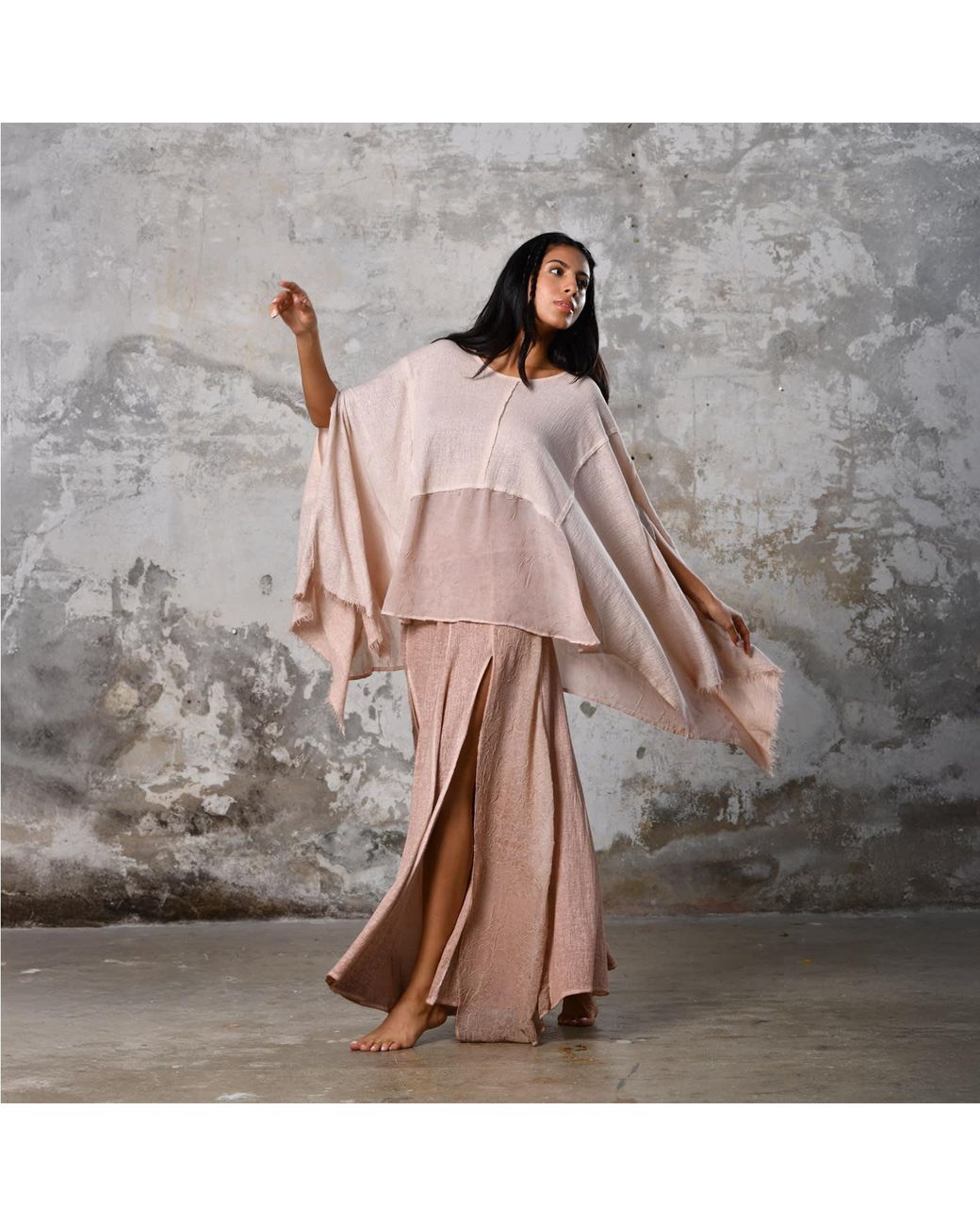 Zhenabia Pink Leila Top