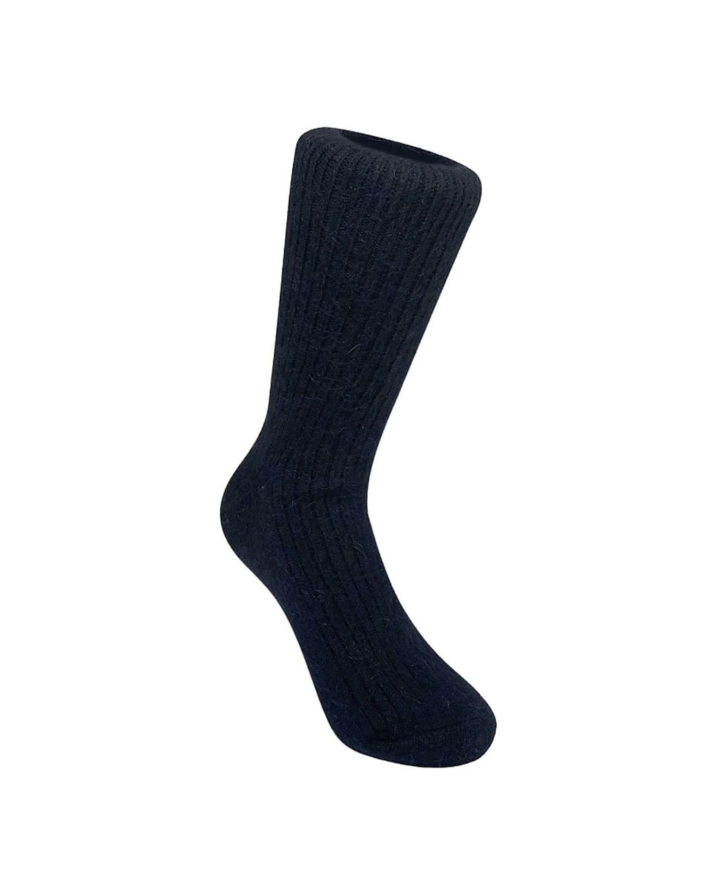 HIGH HEEL JUNGLE by KATHRYN EISMAN Blue Cashmere Socks