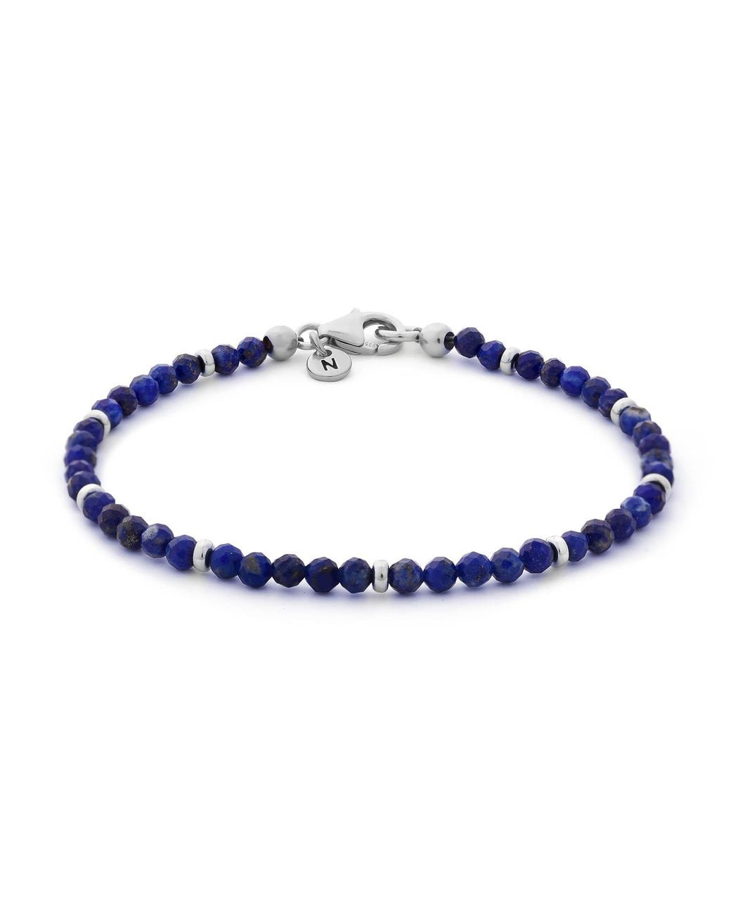Nellou Jewellery Blue Lapis Orbit Bracelet
