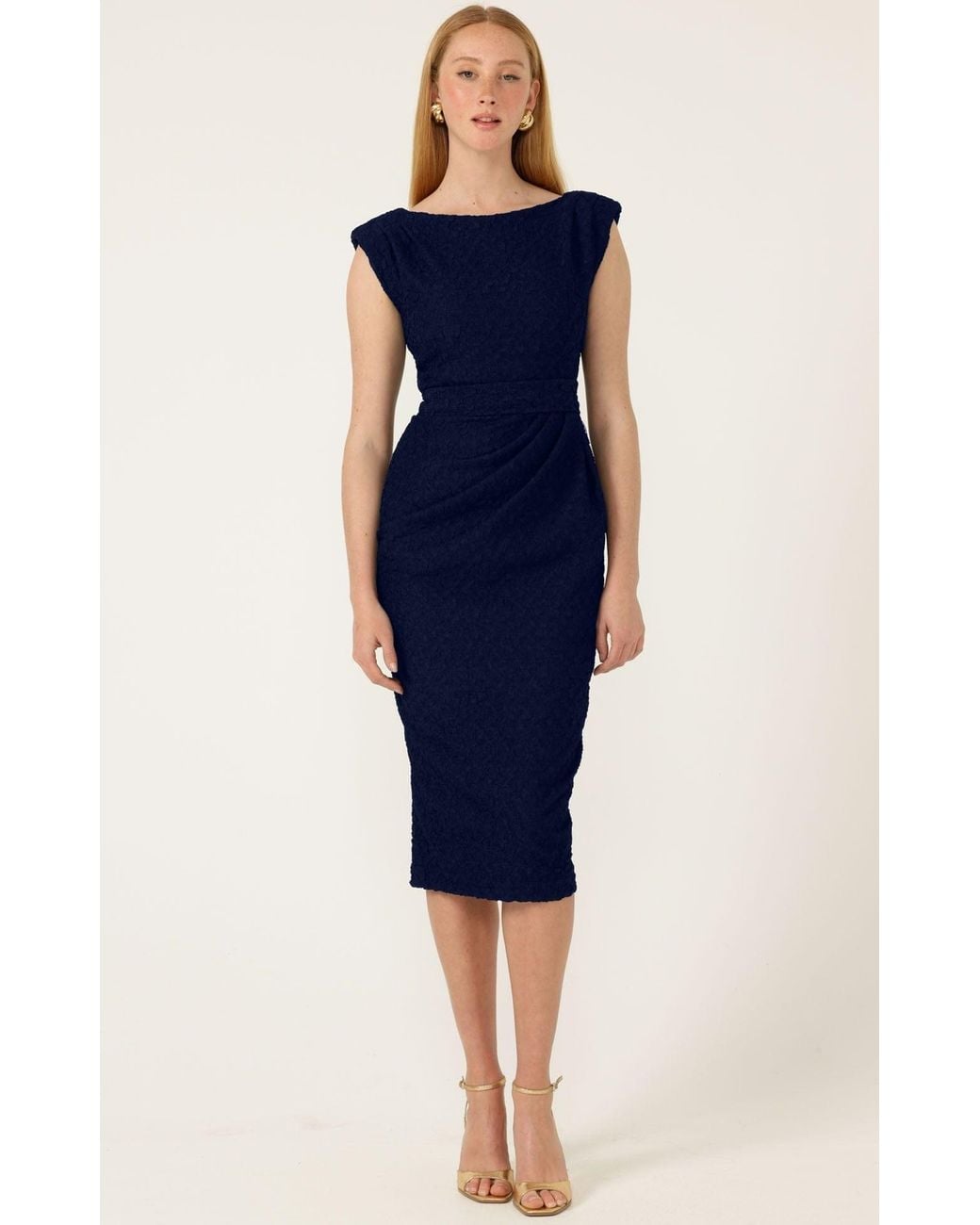 SACHA DRAKE Blue Sofia Dress