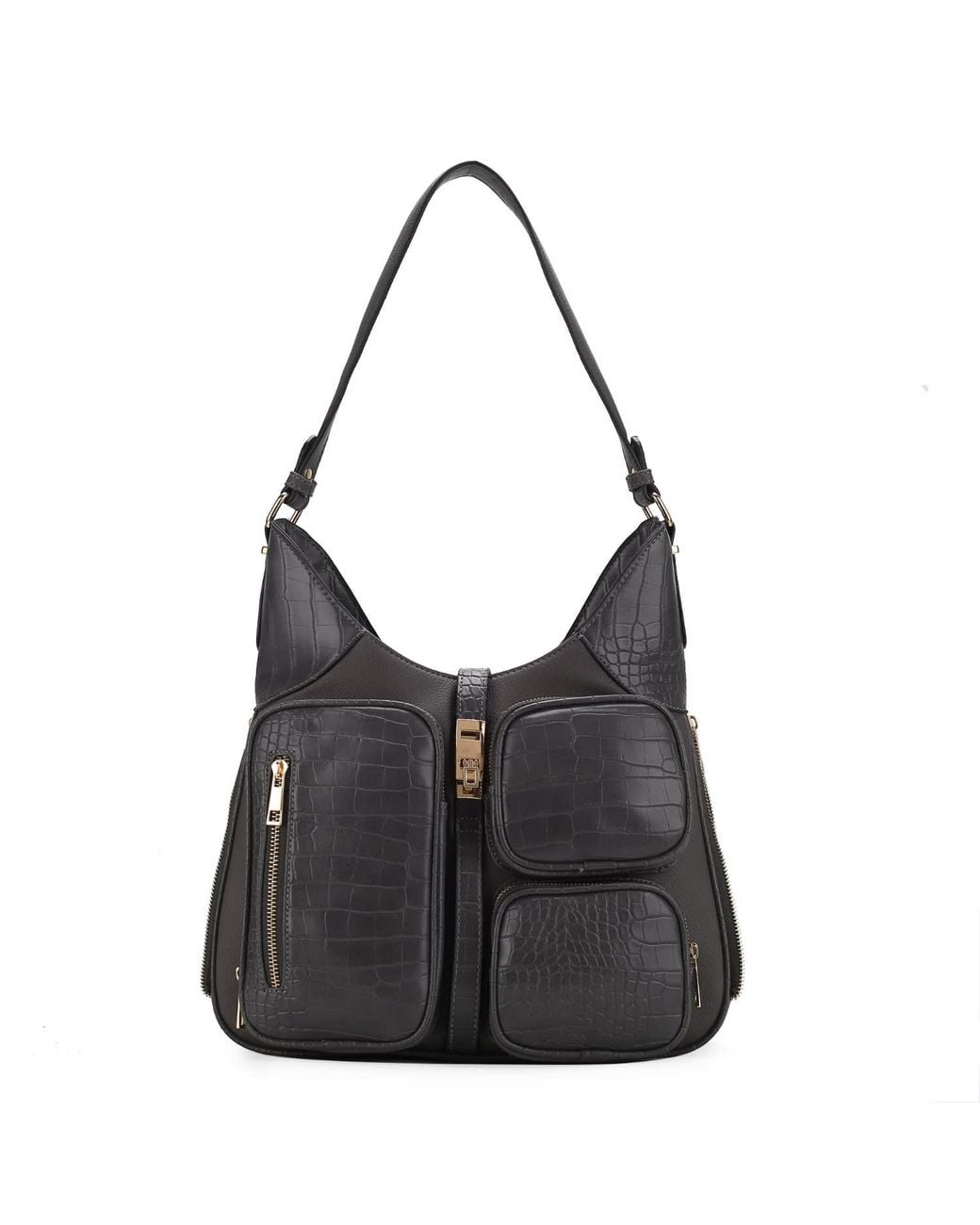 Mkf Collection - J'omor Black Daphne Shoulder Bag