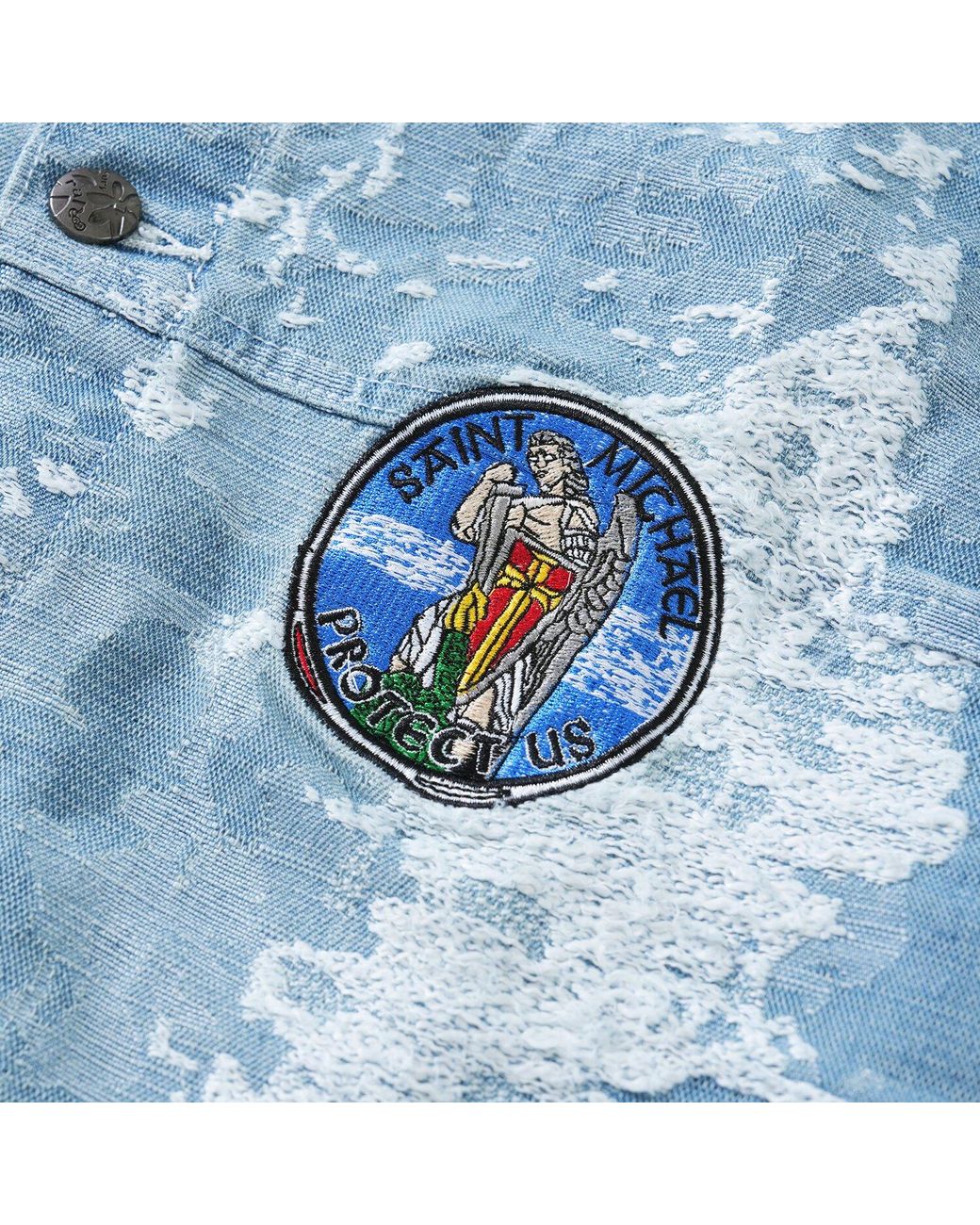 VERYRARE Blue Saint Michael Trucker for men