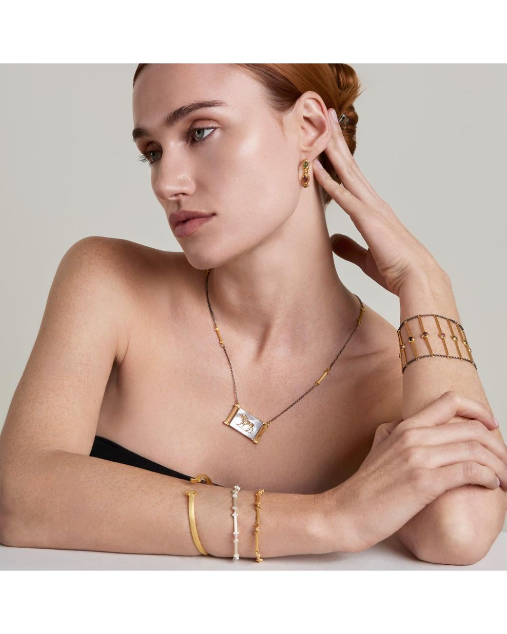 Ece London Metallic The Ionic Cuff