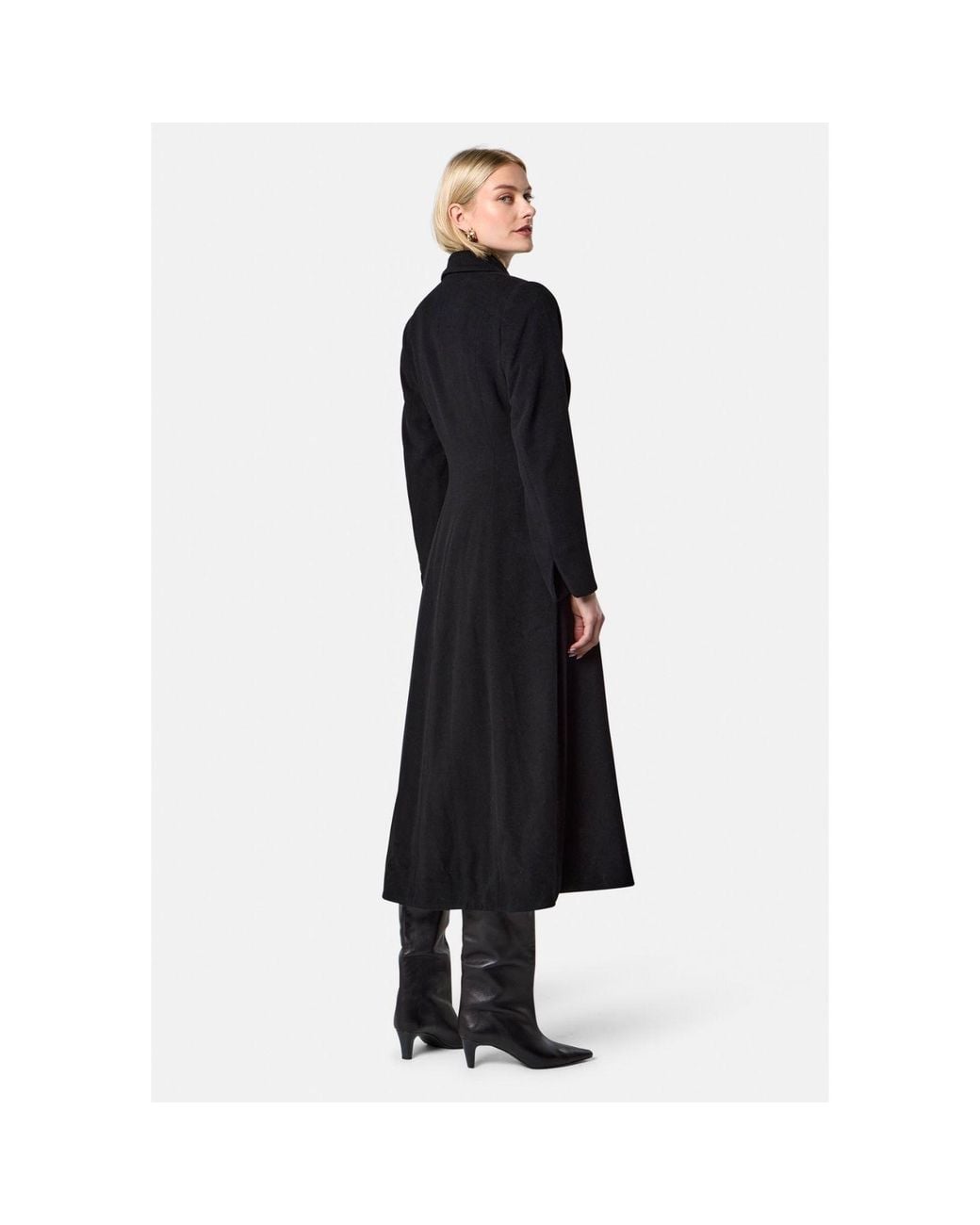 Helen Mcalinden Black Scarlett Swing Coat