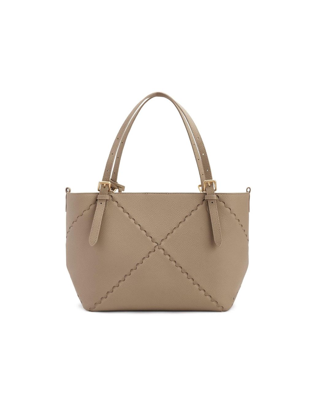 Orange Cube Natural Dusk Mosaic Tote