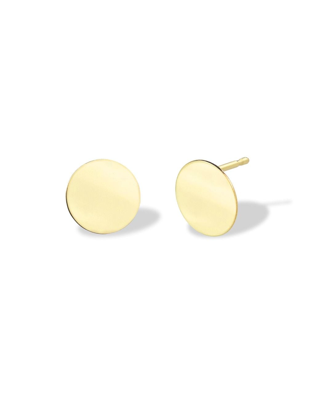 Maya Brenner Metallic Solid Eclipse Earring