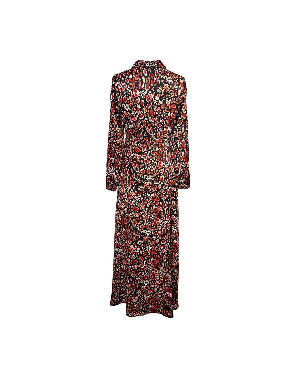 Jennafer Grace Brown Sasha Leopard Minaret Dress