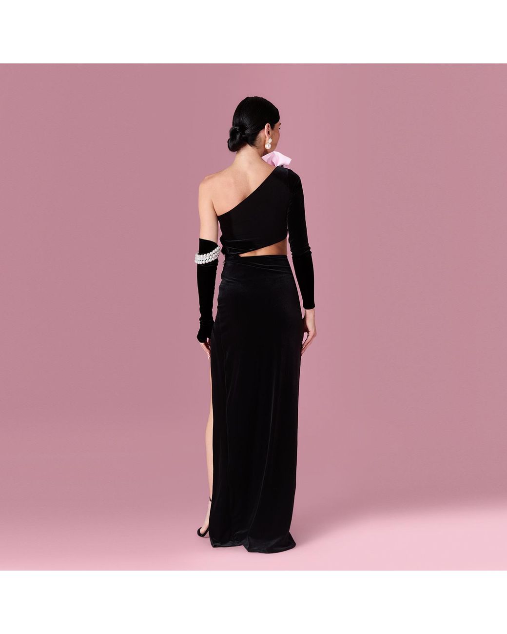 Nur Karaata Black Divine Society Dress