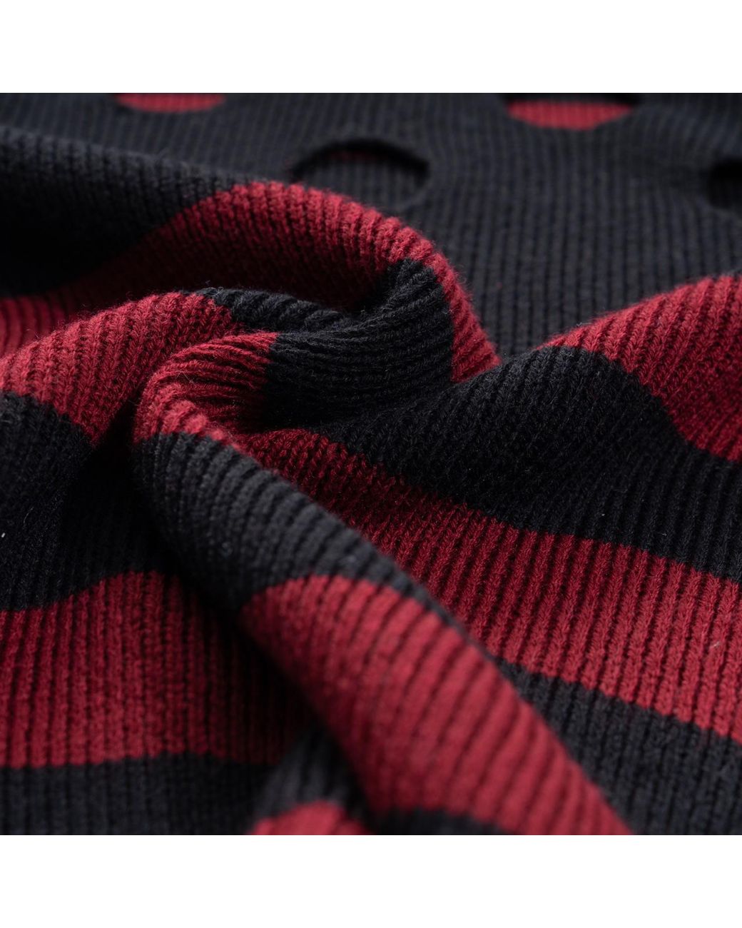 Fully Fashioning Black Brooke Sweater