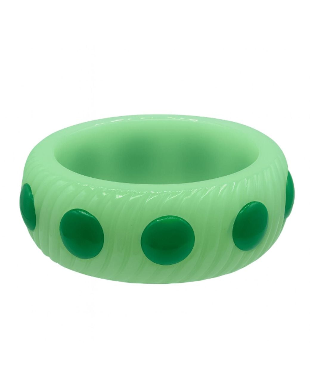 Michael Nash Jewelry Green Michelle Light Jade And Dark Jade Bangle