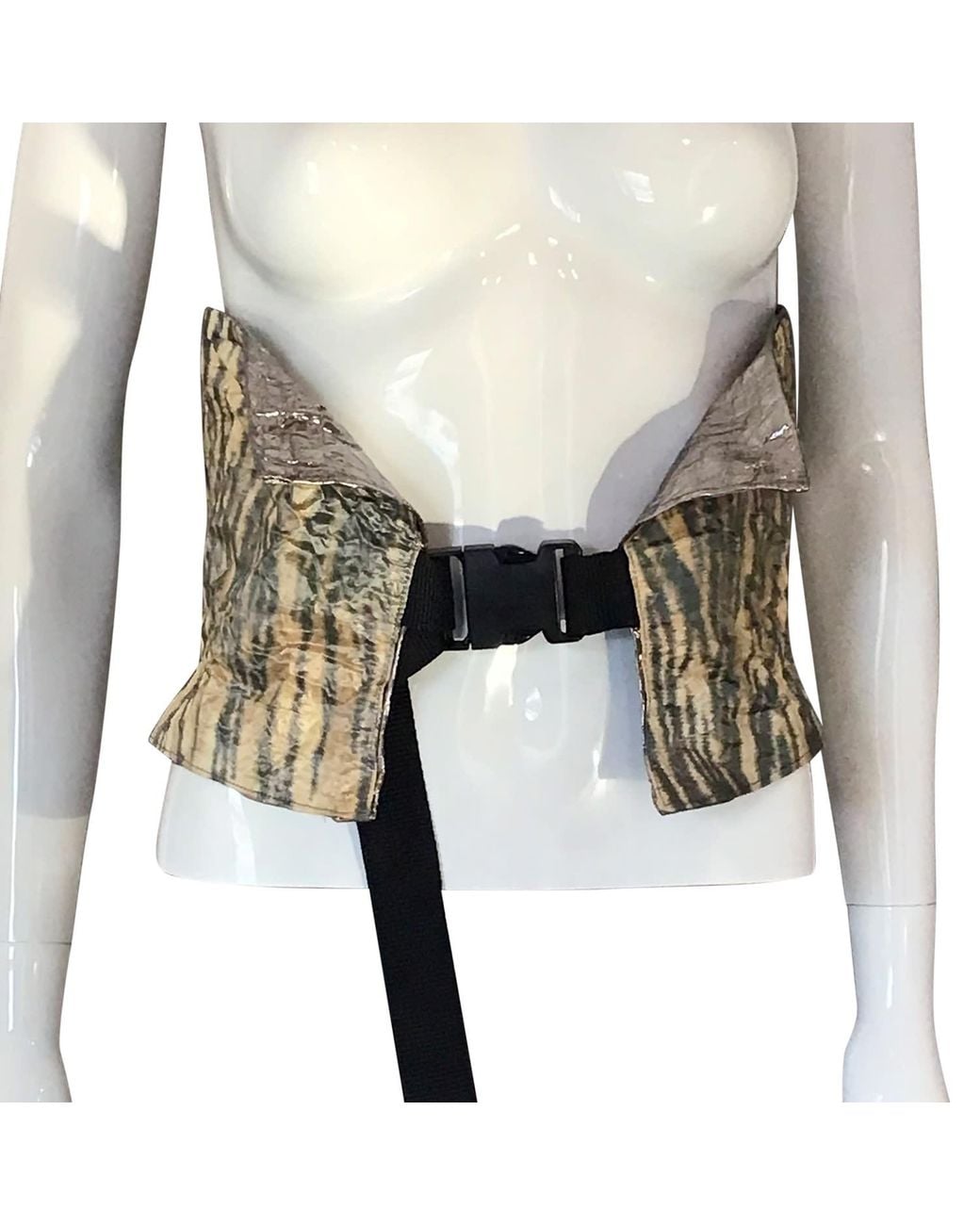 Romer Millinery Green Neutrals Morphy Moldable Corset Belt