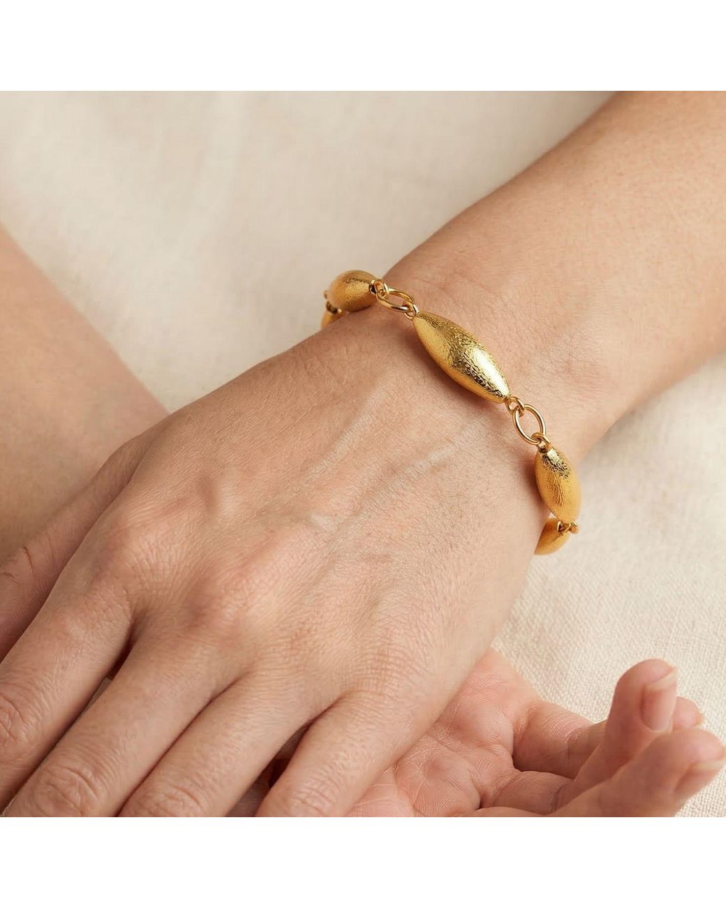 Jaredjamin Metallic Zeppelin Phoebe Bracelet