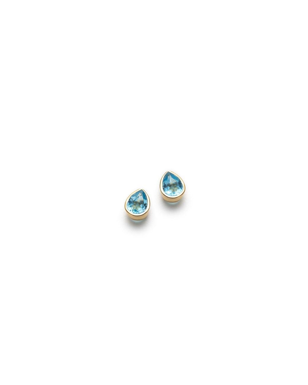 With Love Darling Blue Water Drop Earring