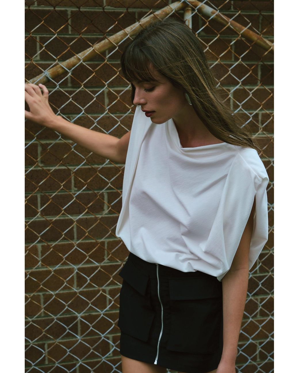Lendrop Studios Black Giacinta Mini Skirt