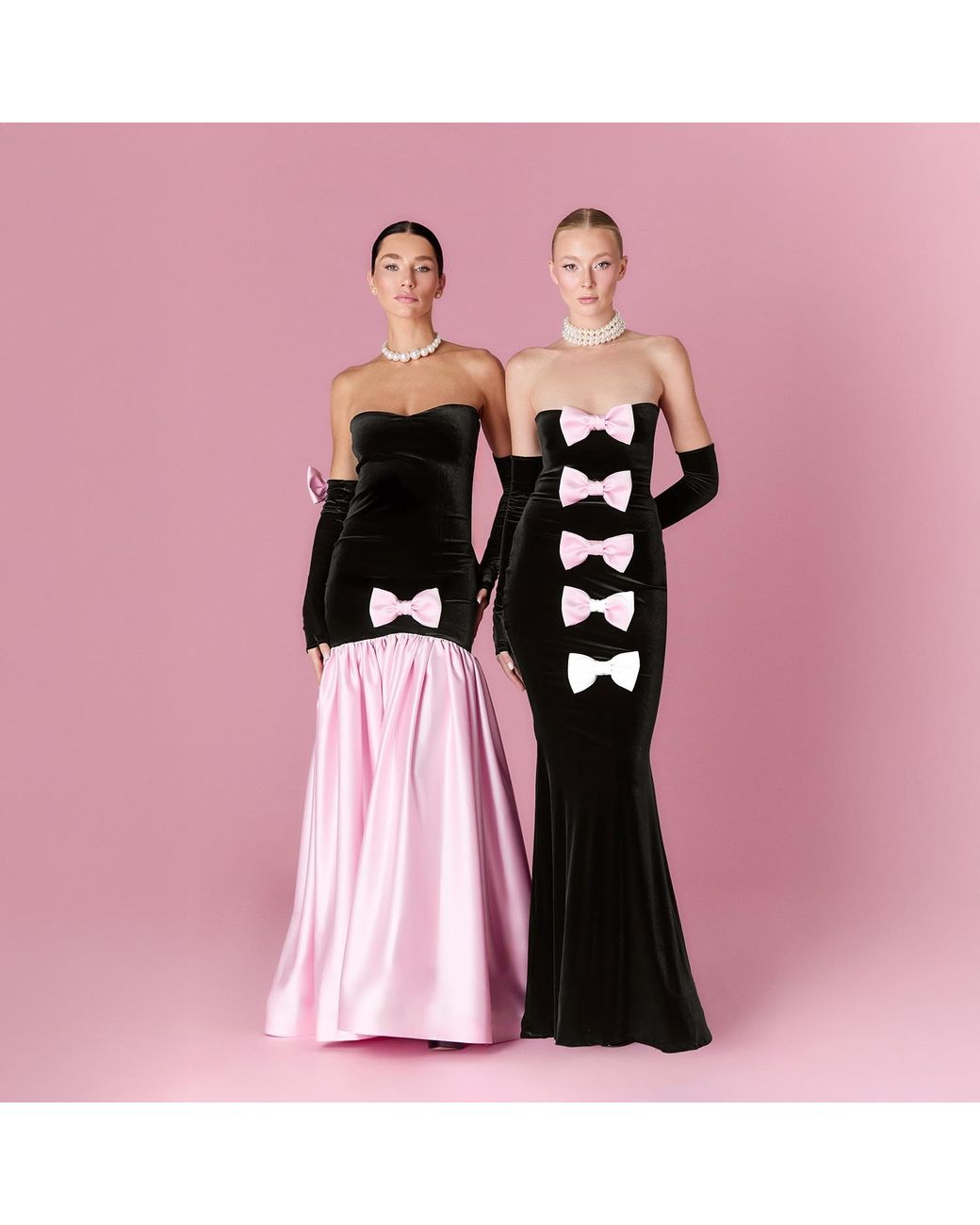 Nur Karaata Black Delphine Gown