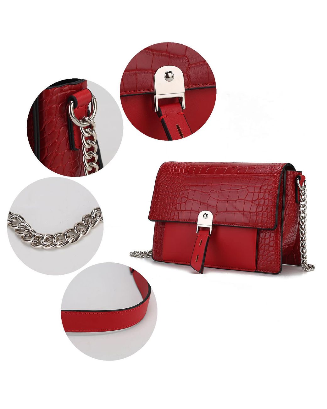 Mkf Collection - J'omor Purple Hope Shoulder Bag