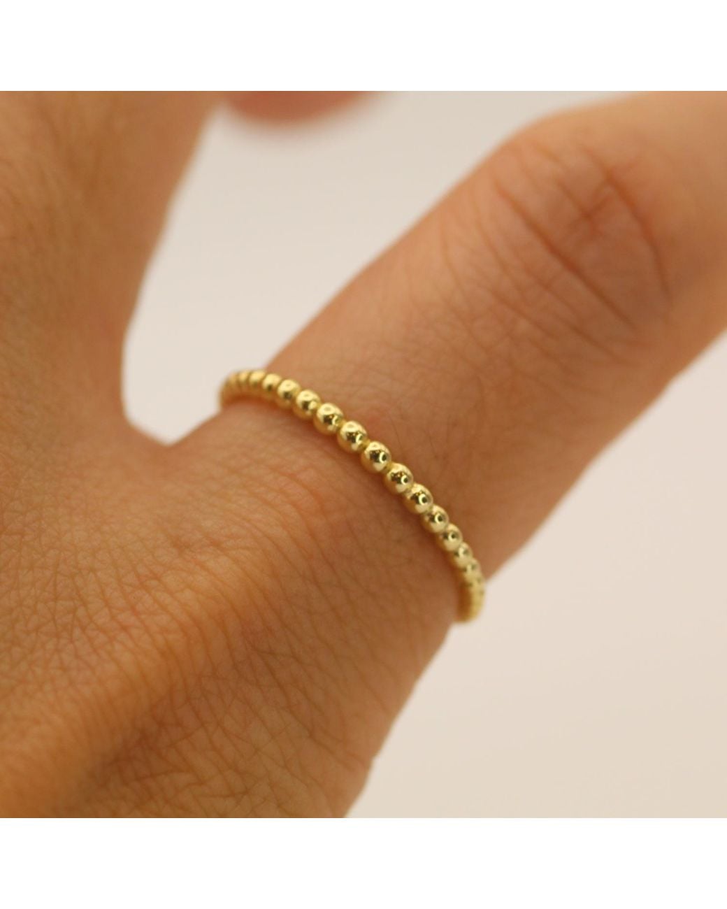 VicStoneNYC Fine Jewelry Metallic Soft Gradation Ball Ring