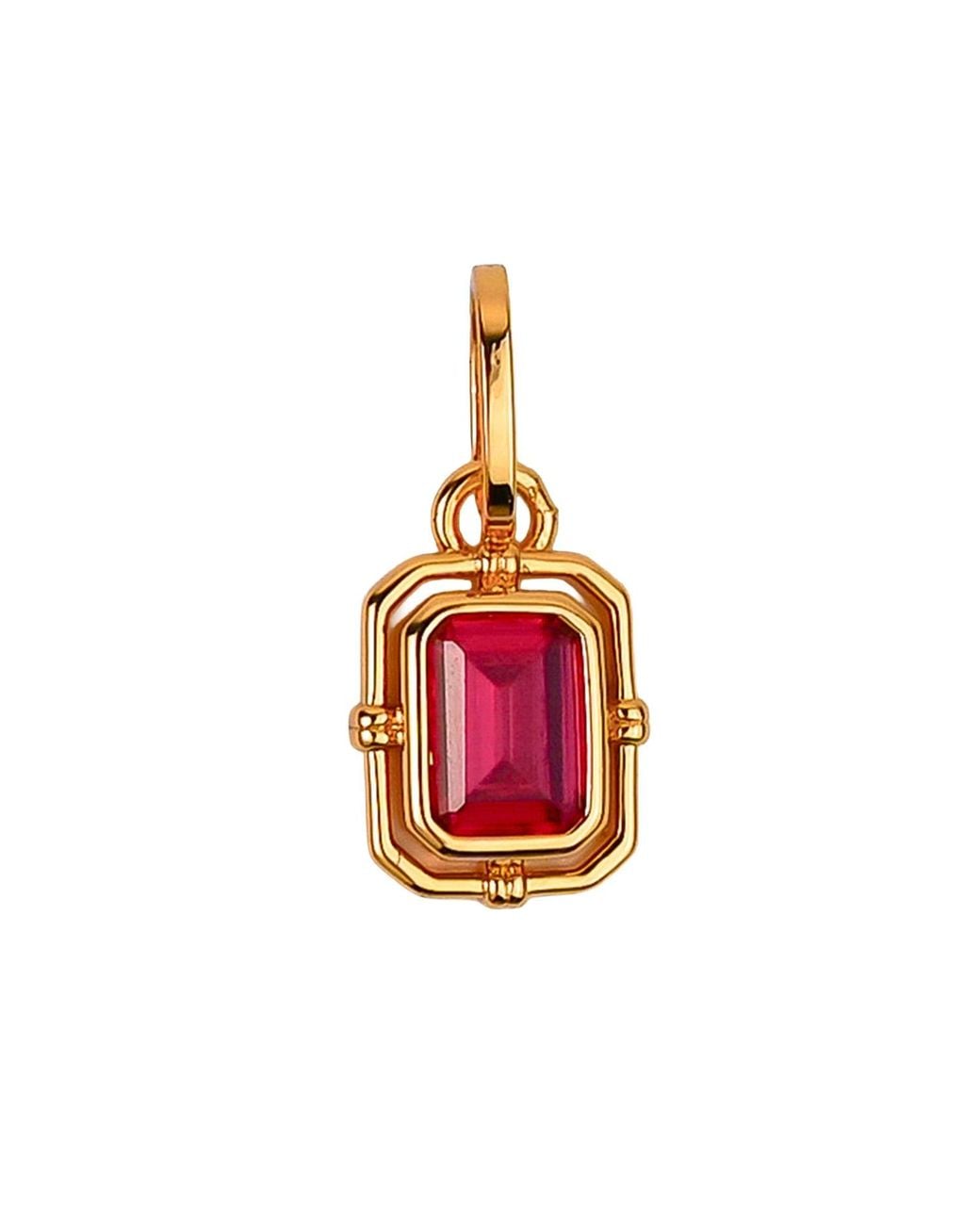 Zynnia Collective Red July/Ruby Birthstone Charm