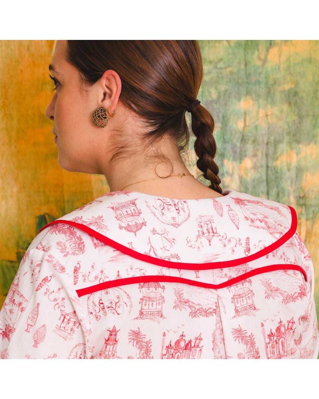 L’orangerie D’isabella Pink Solea Shirt