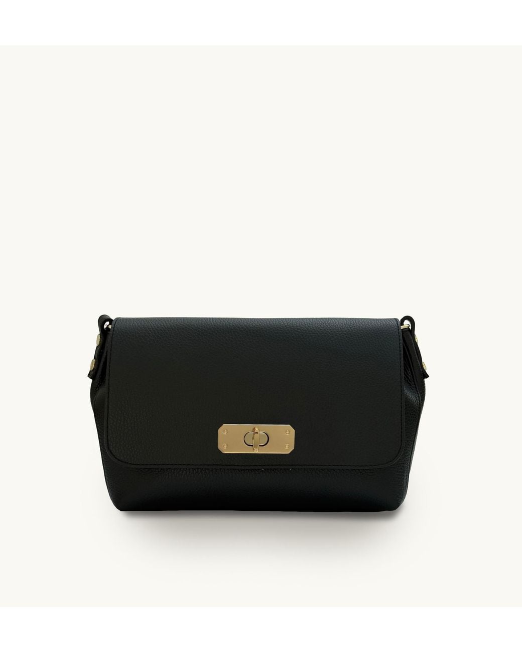 Apatchy London Black The Maisie Maxi Leather Bag