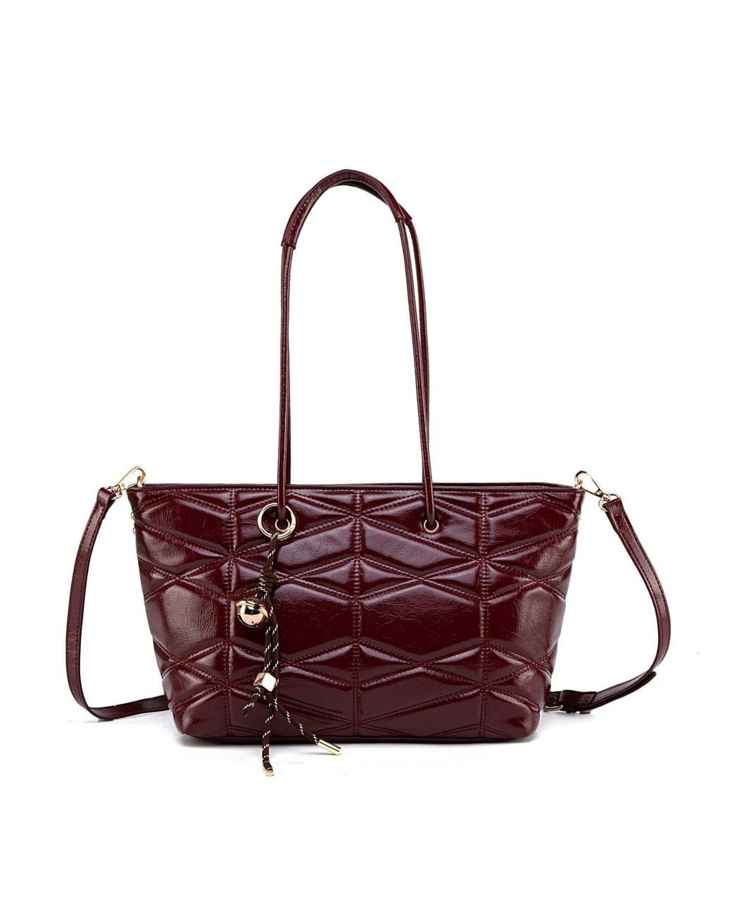 Mkf Collection - J'omor Purple Karen Tote Bag