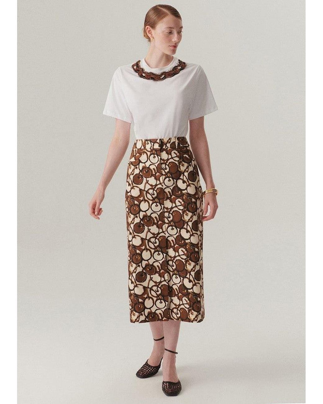 Exquise White Morgan Tshirt