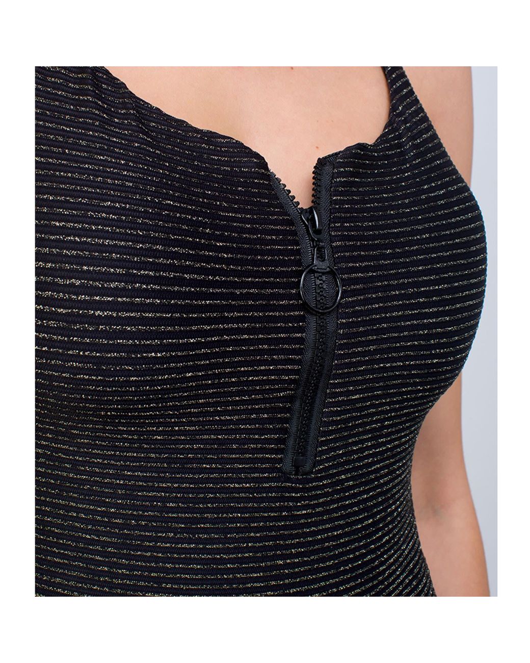 Aulala Paris Black Miss Optimist One Piece Swimsuit