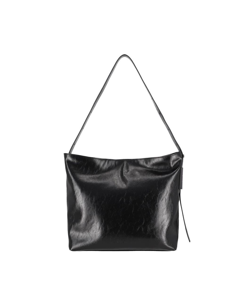 MARHEN.J Black Nia Vegan Leather Shoulder Bag