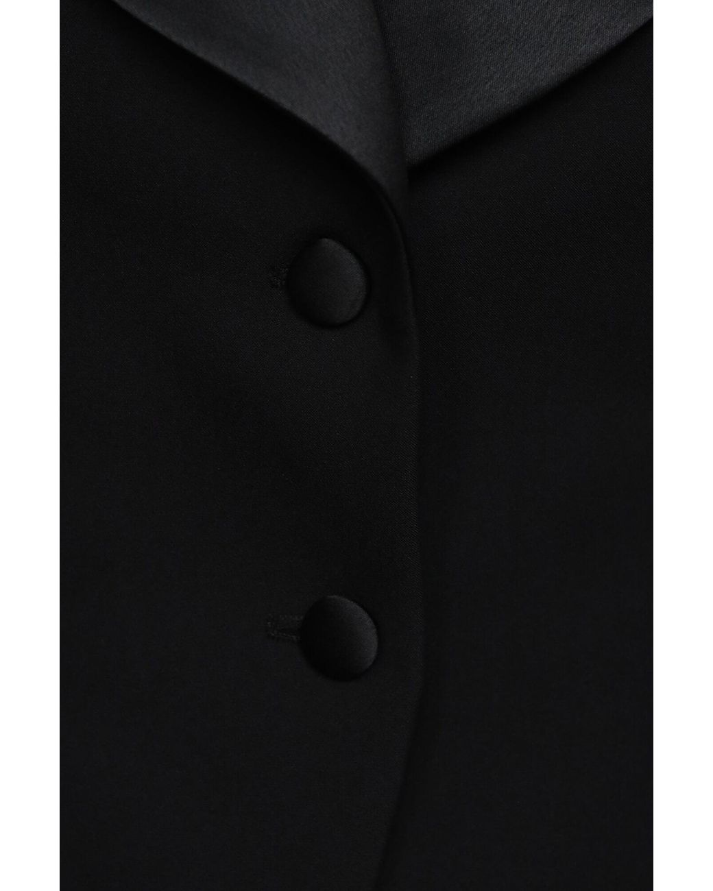 POST MERIDIEM Black Jacket With Peplum