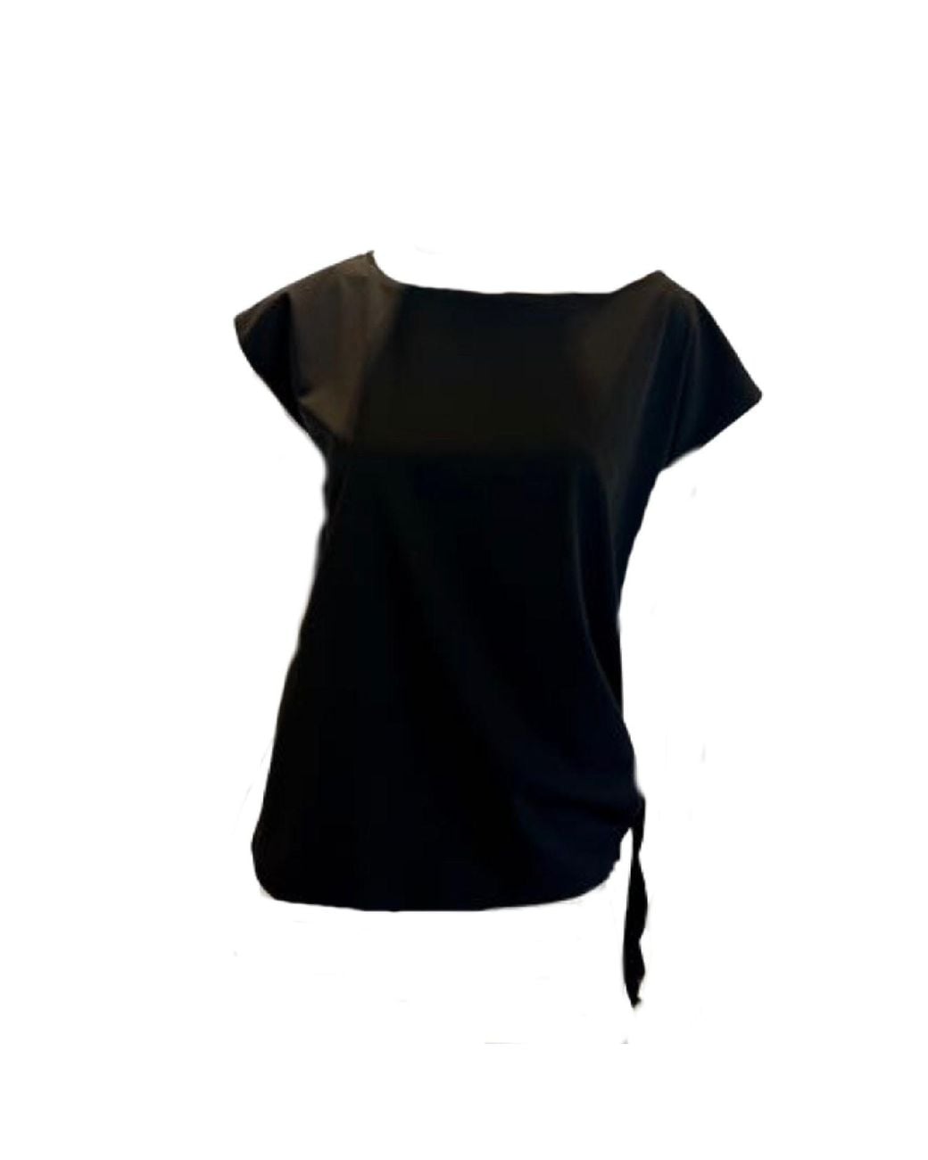 SNIDER Black James Top