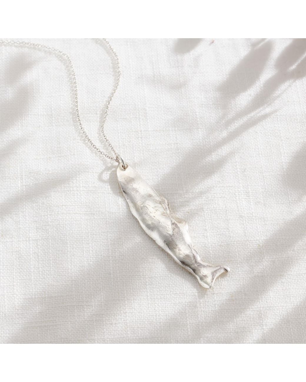 Posh Totty Designs Metallic Fortune Fish Large Pendant Necklace