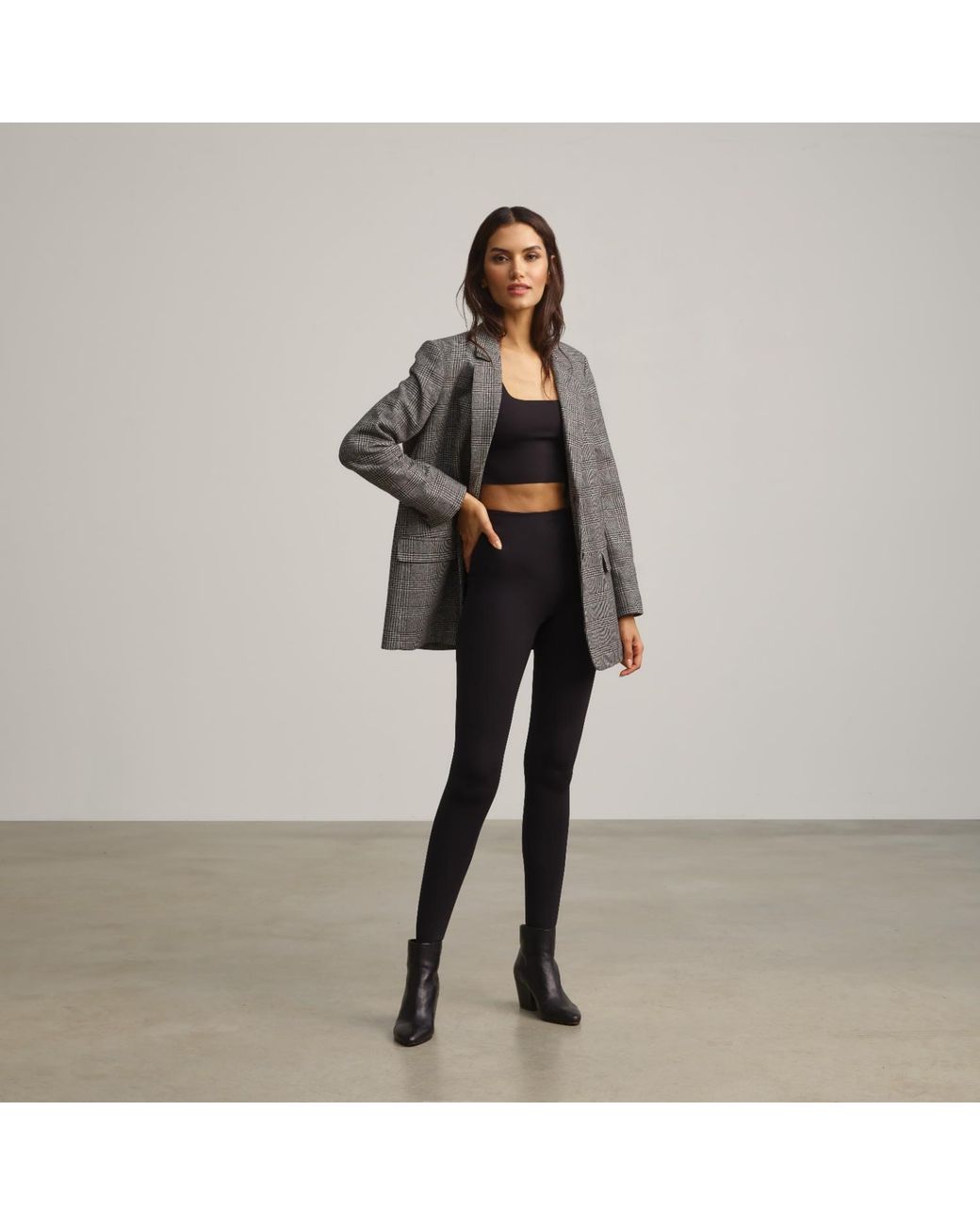 Commando Black Neoprene Legging, Neo201
