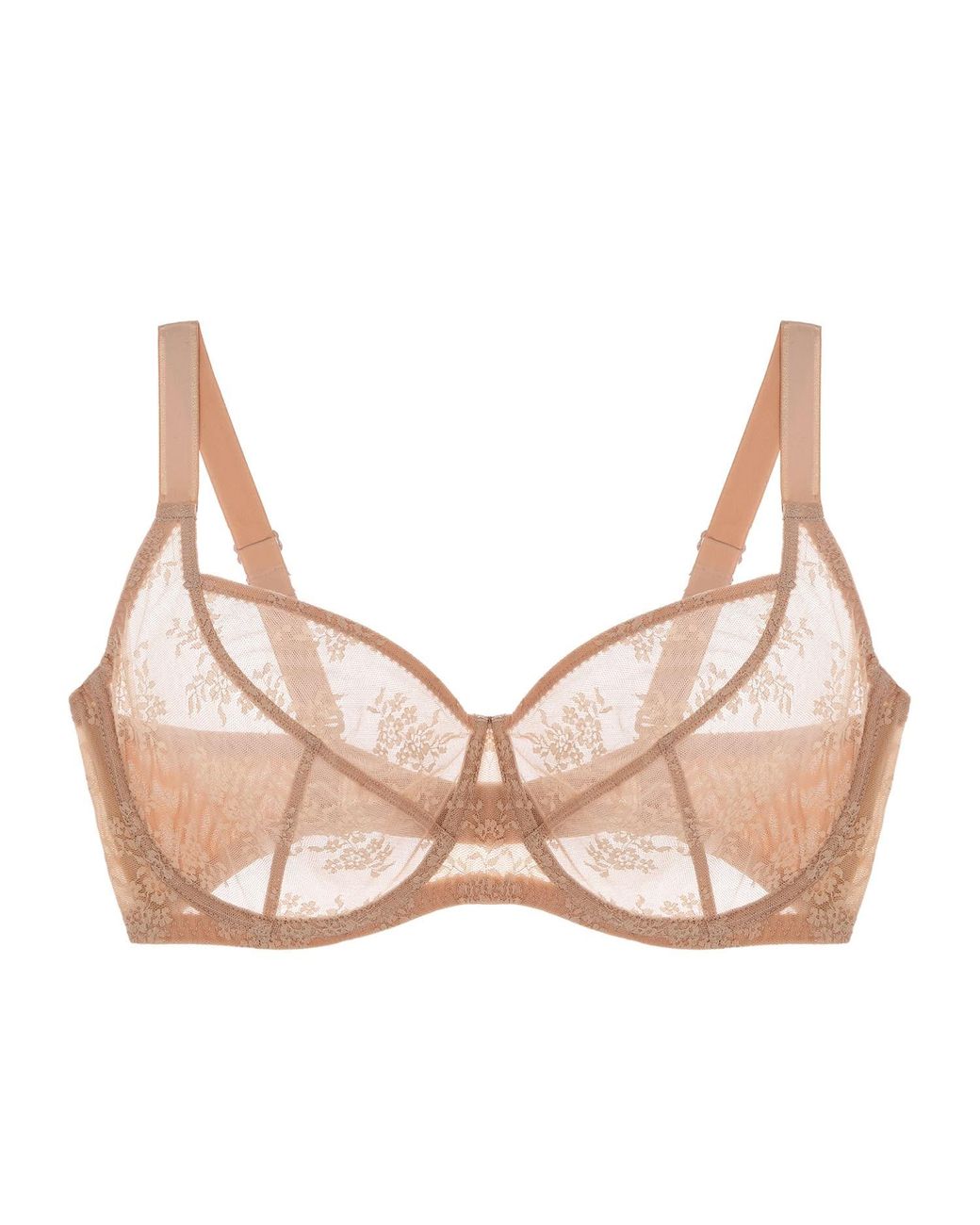 Journelle Natural Neutrals Romy Three Part Full Cup Bra Amande
