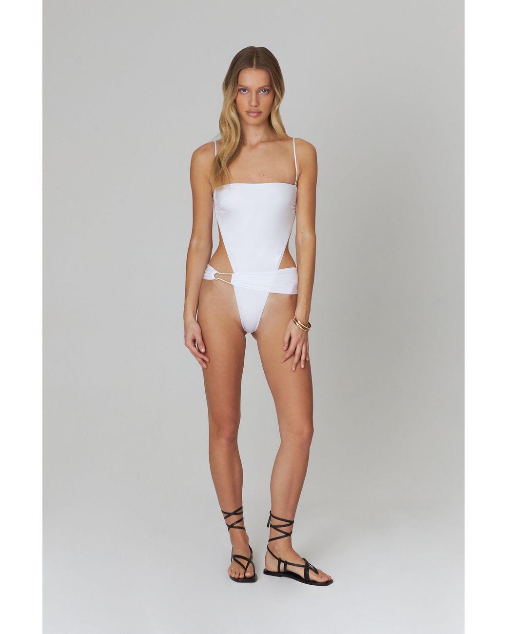 Bianca Resortwear White Aria Swimsuit