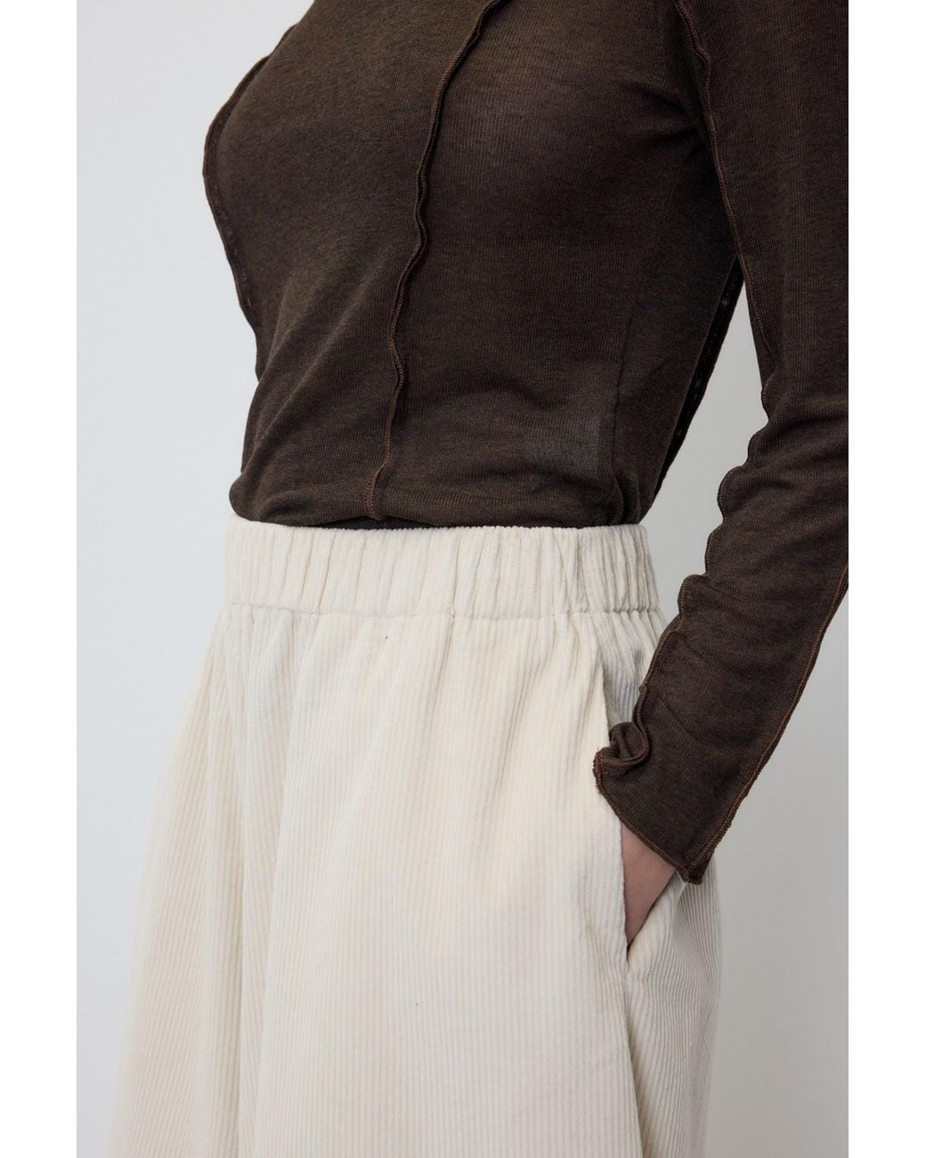 Rita Row Natural Neutrals Lobe Corduroy Pants
