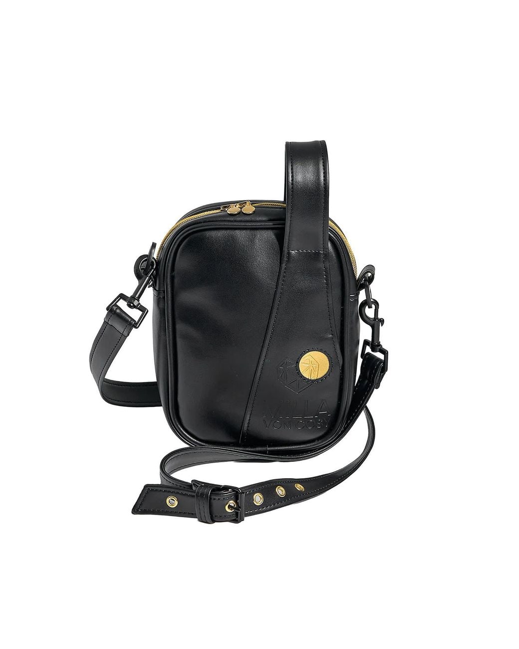 Milla Von Cosy Black Crossbody Bag Flex