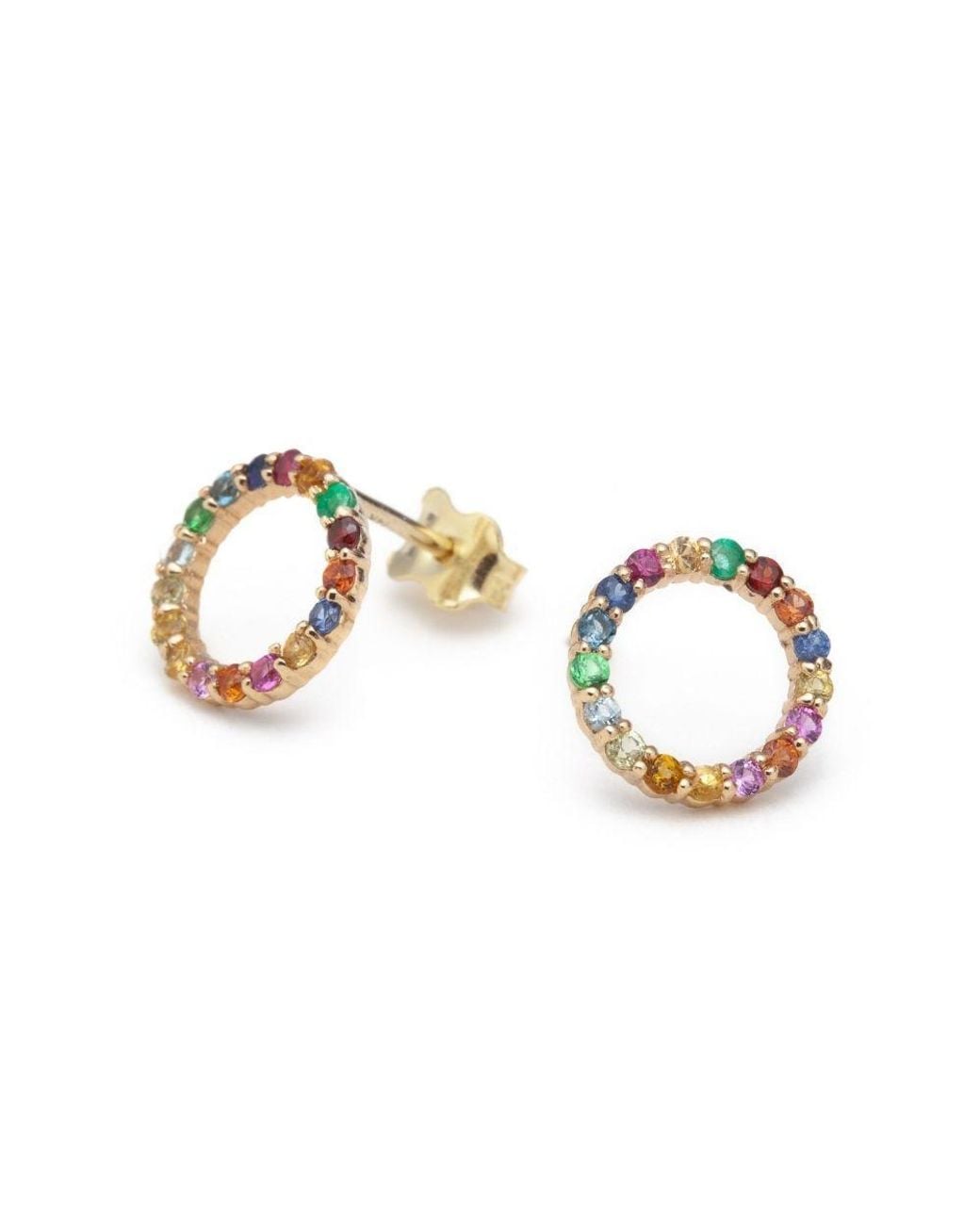 With Love Darling Metallic Partnership Studs