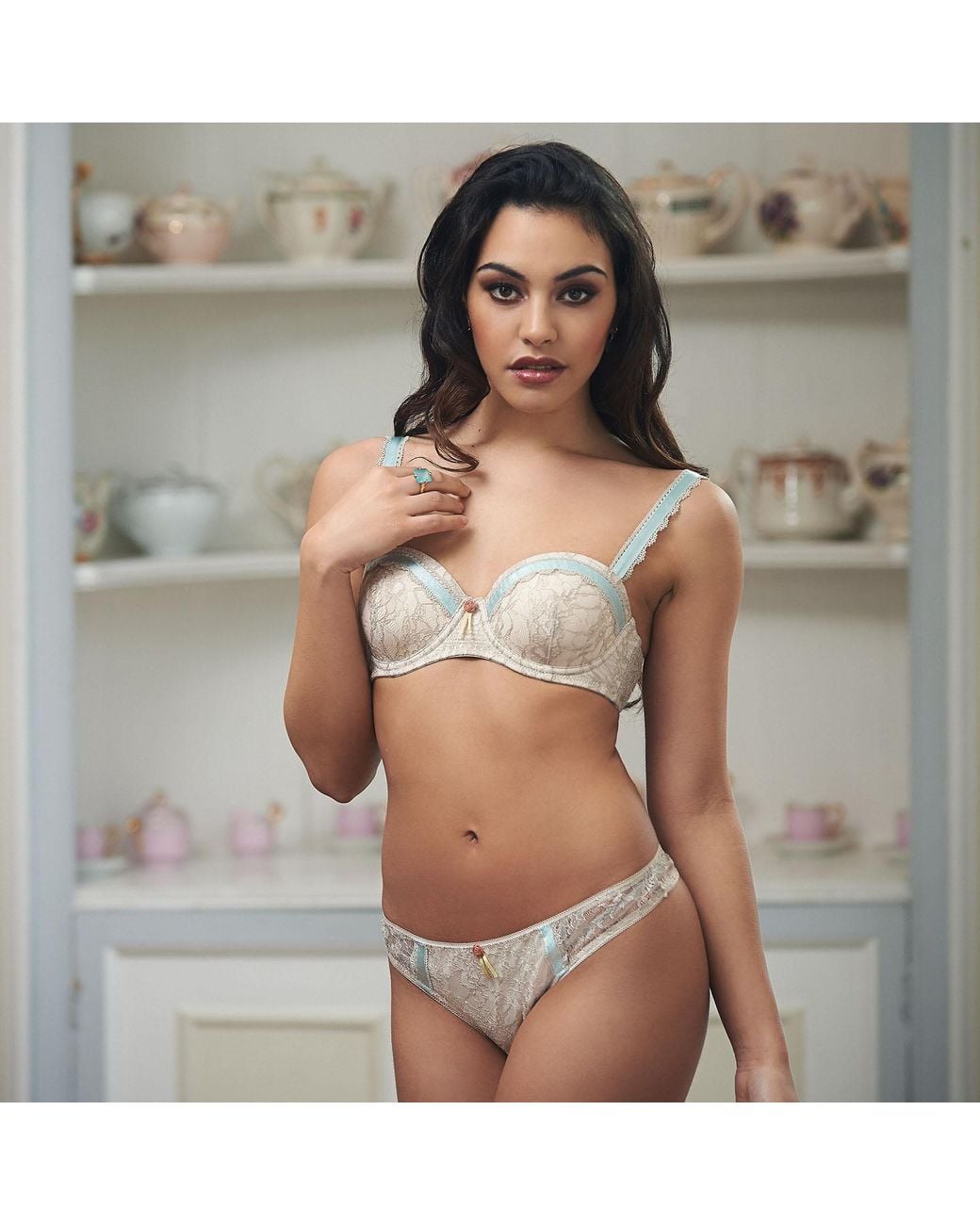 Tallulah Love Multicolor Countess Balconette Bra