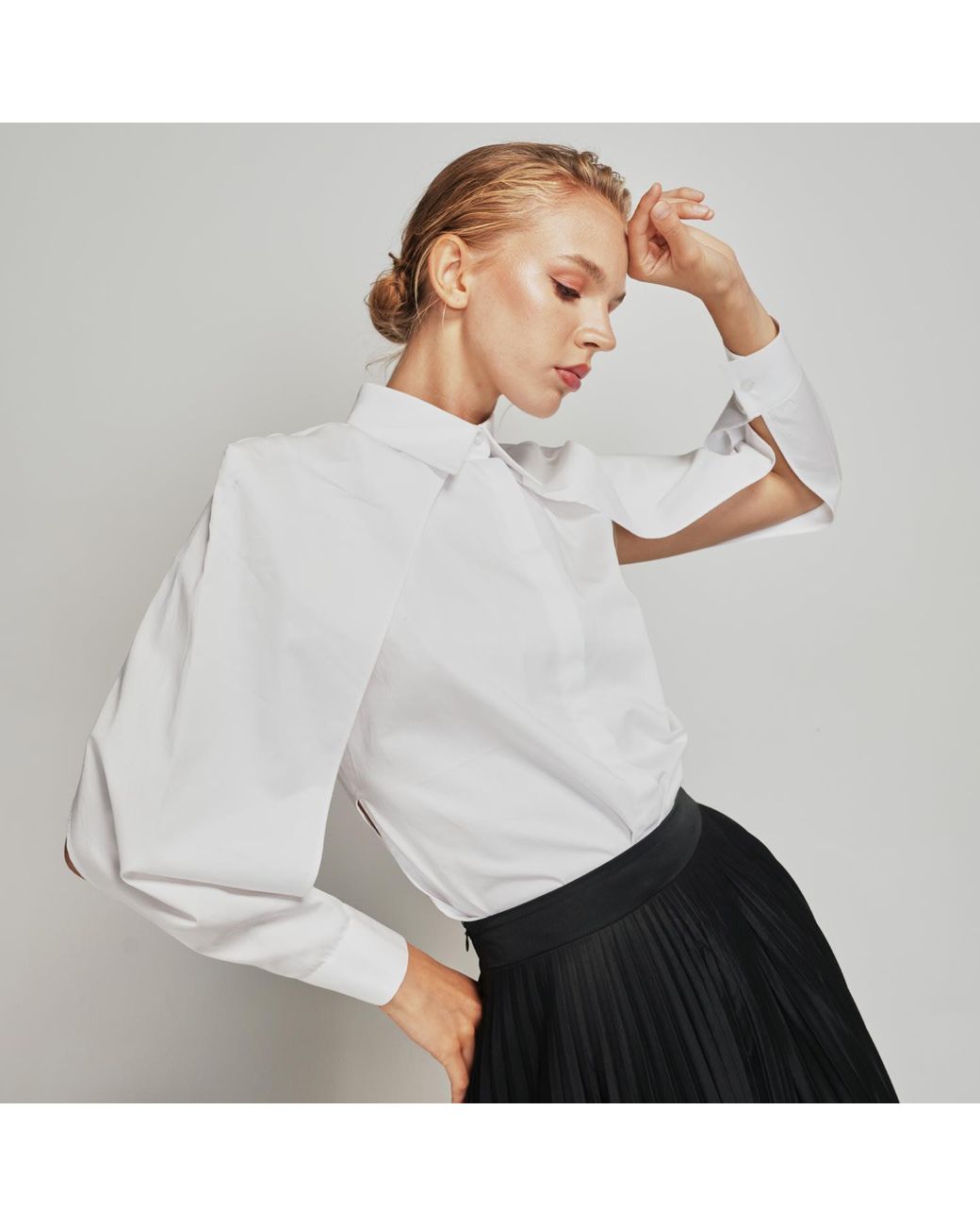 Ma Mulier White Special Design Shirt