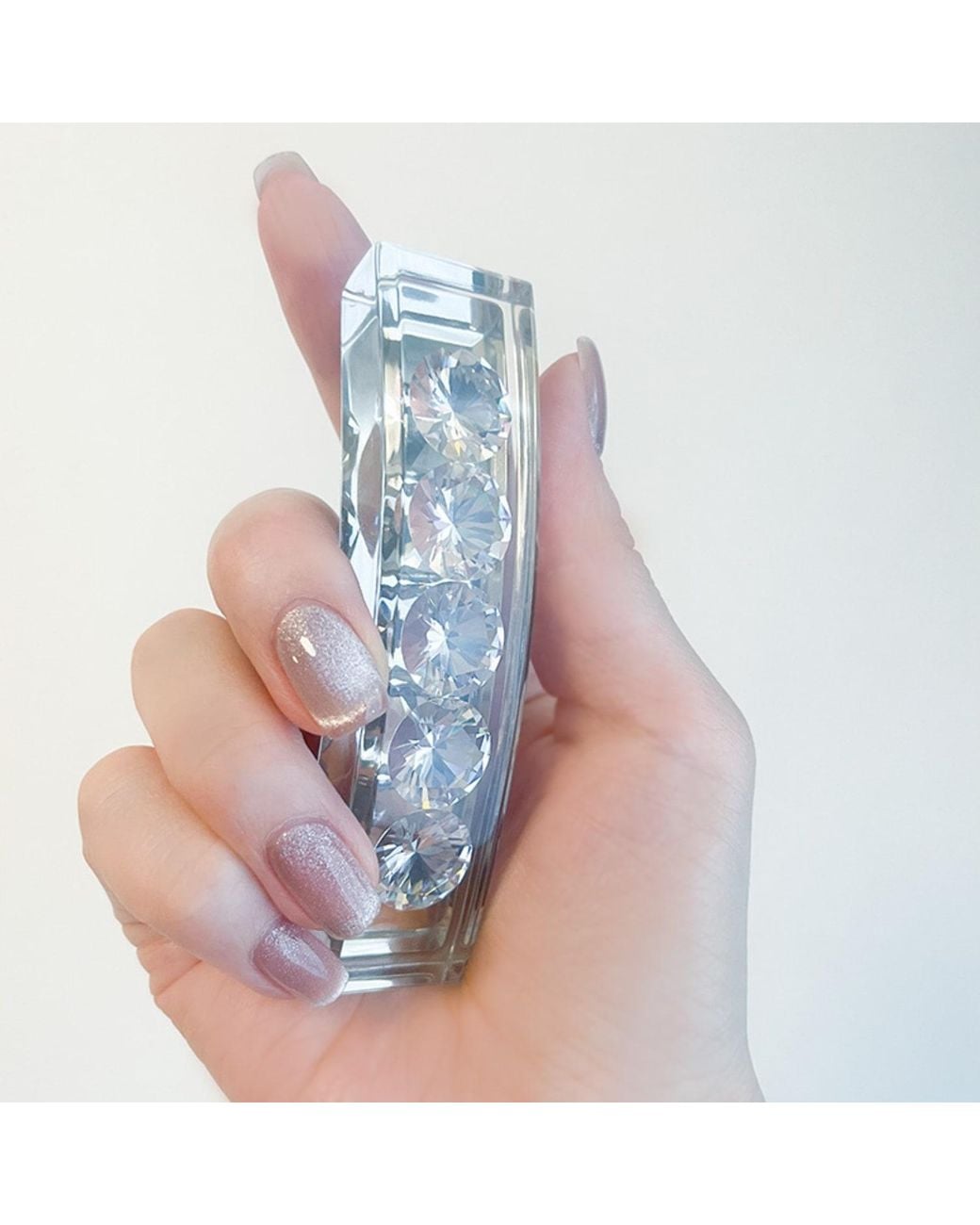 Iostudio Gray Jewelry Barrette Happiness