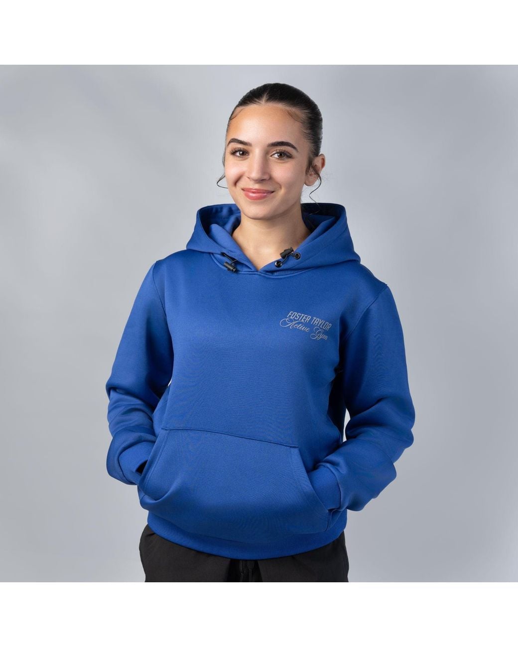 Foster Taylor Blue Tech Fleece Oh Hoody