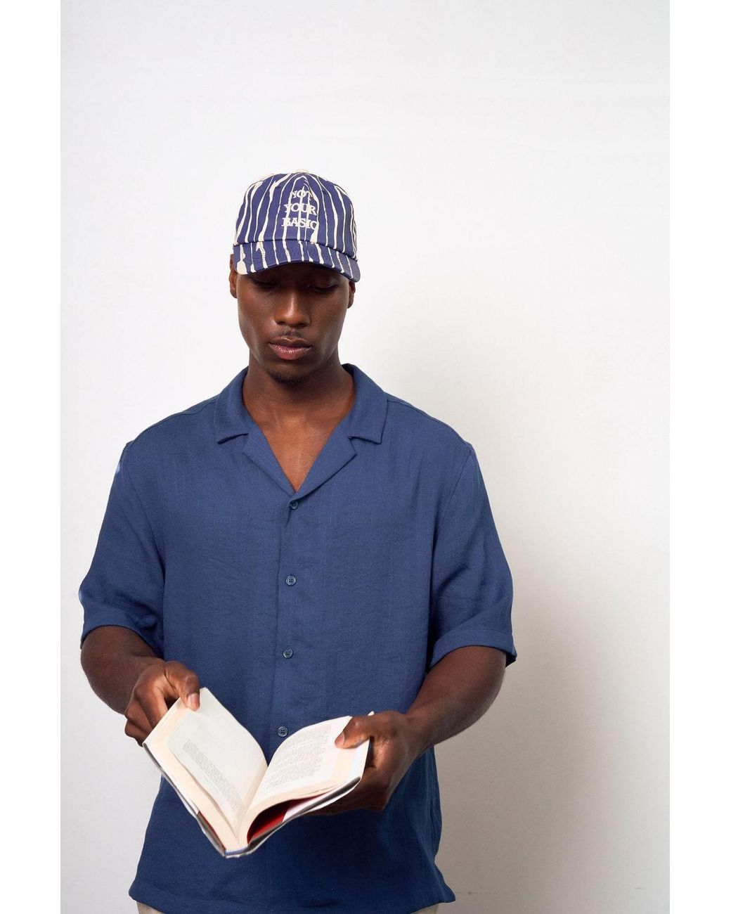 Mohala Grey Metallic Not Your Basic Cap for men