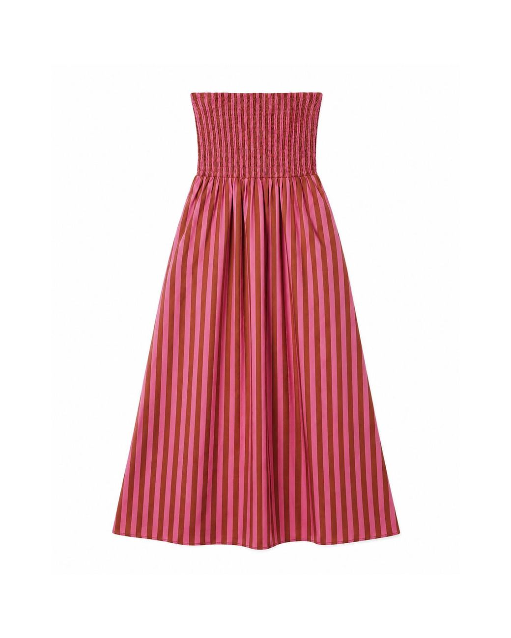 Mind Traveler Red Emily And Striped Dress