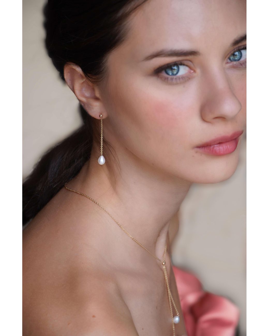 Katy Faye Metallic Leana Necklace