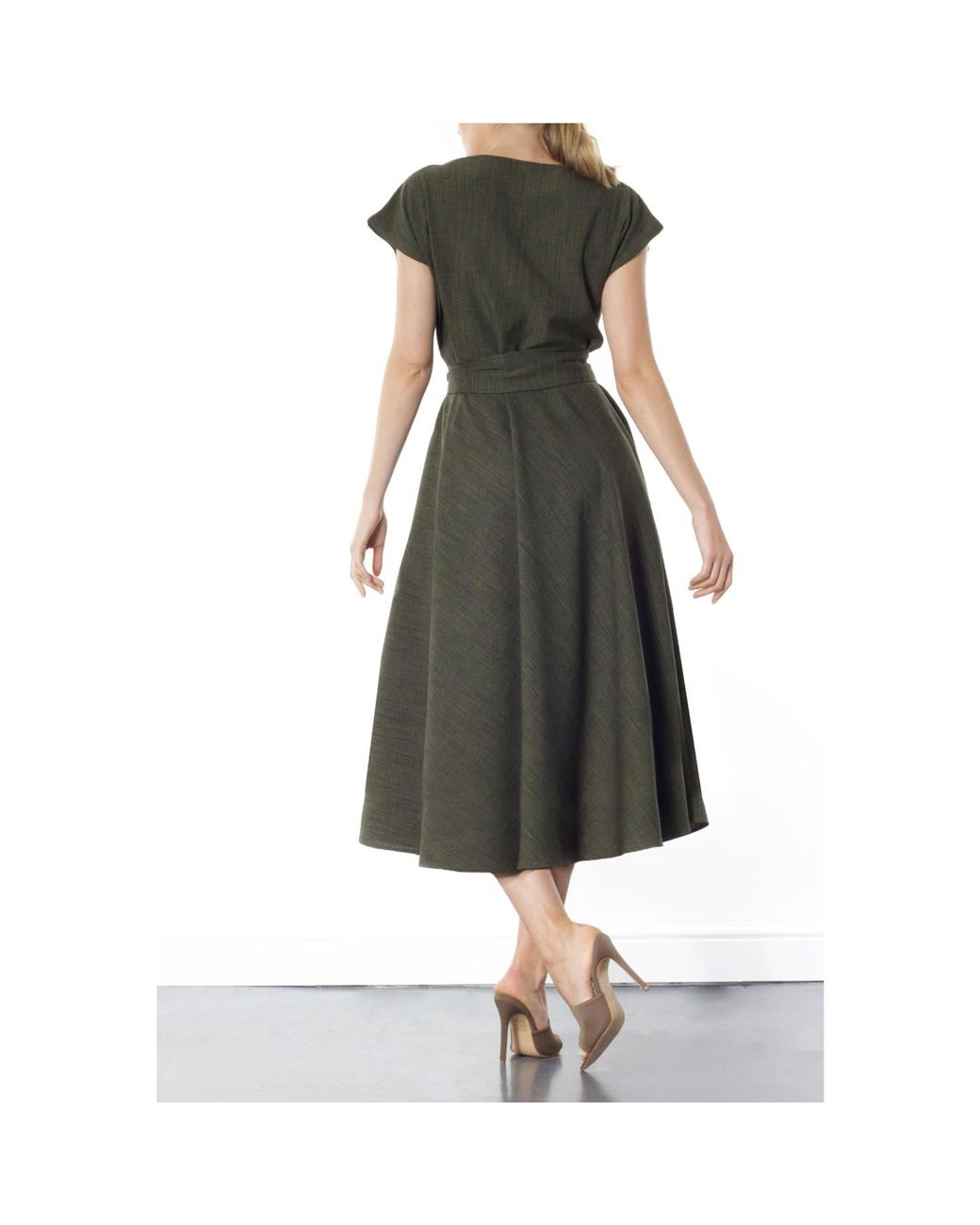 Meem Label Black Stine Midi Dress